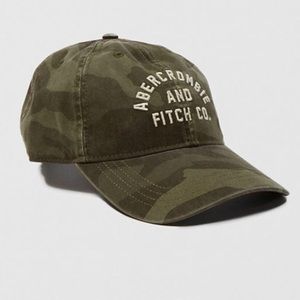 Abercrombie and Fitch Logo Twill Cap